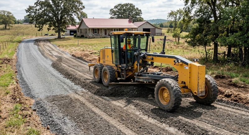 Gravel Road Installation in Houston, TX