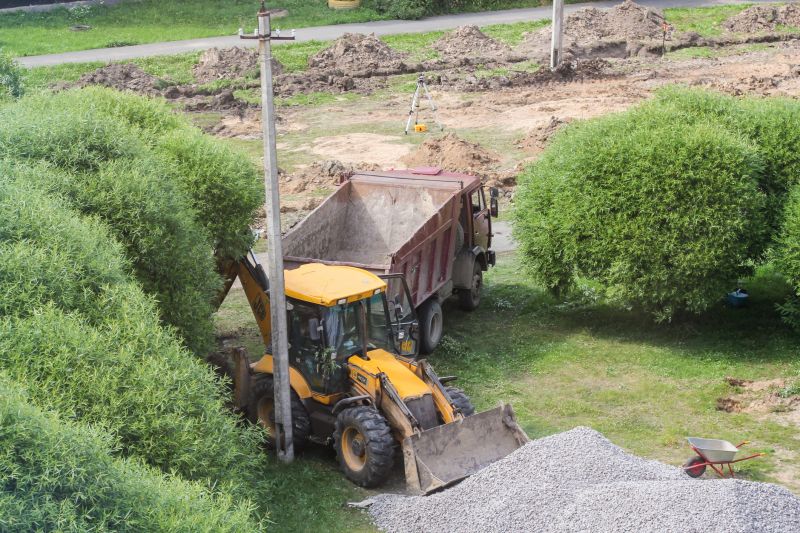 Who Does Backhoe Land Clearings